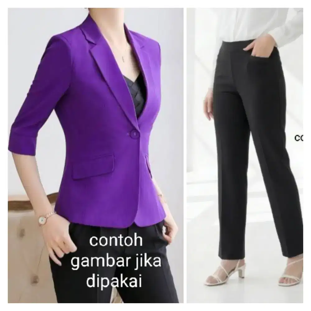 Paket celana blazer wanita dan lain lain rok kerja