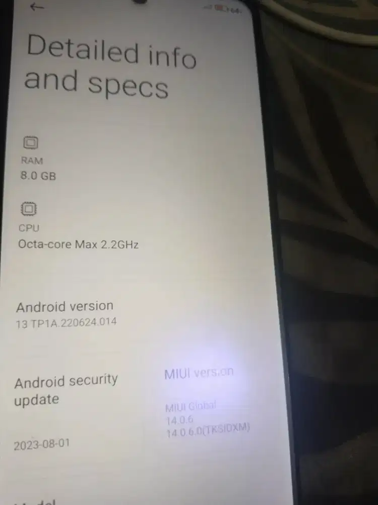 Xiaomi Redmi 10 note 5G NFC