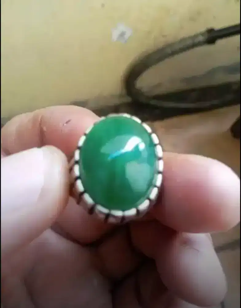 Dijual Batu Akik Hijau Natural