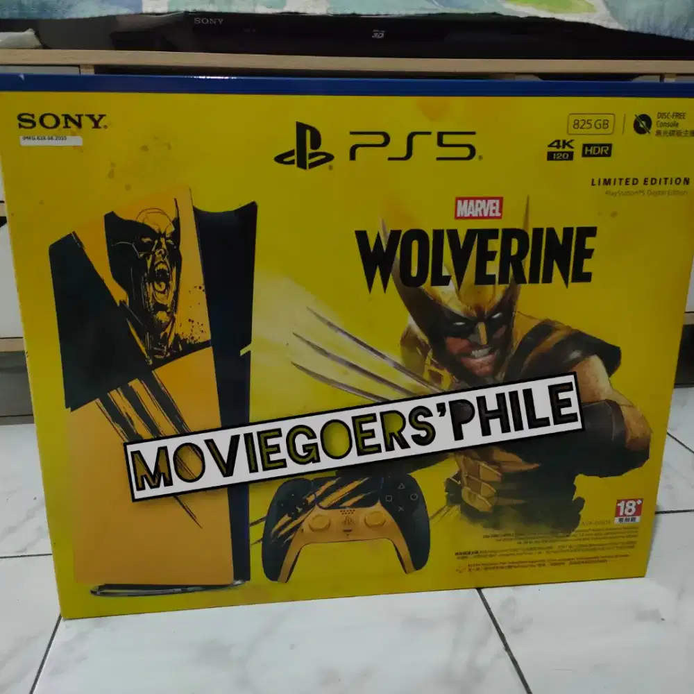 WTS SONY PS5 PLAYSTATION 5 DIGITAL WOLVERINE LIMITED EDITION BNIB