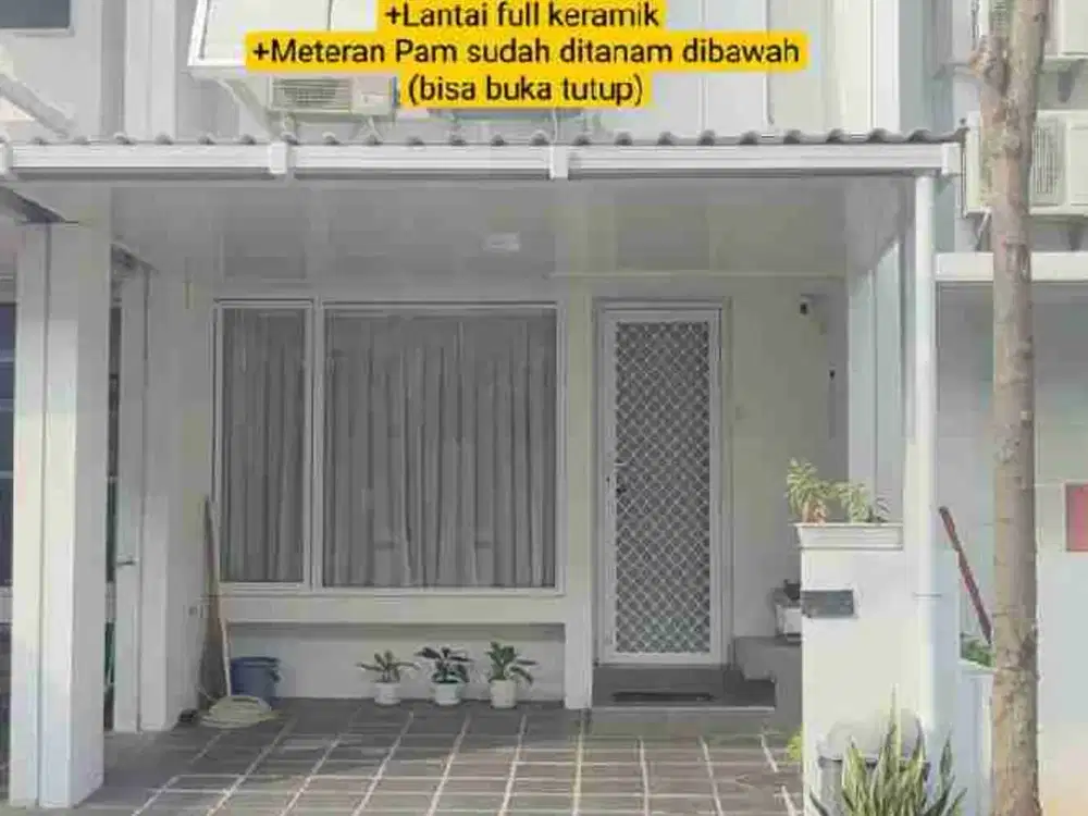 DIJUAL & DISEWAKAN RUMAH SIAP HUNI DI TABEBUYA BSD