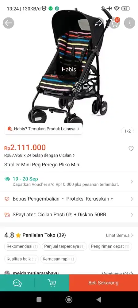 Stoler Pliko mini pegperego