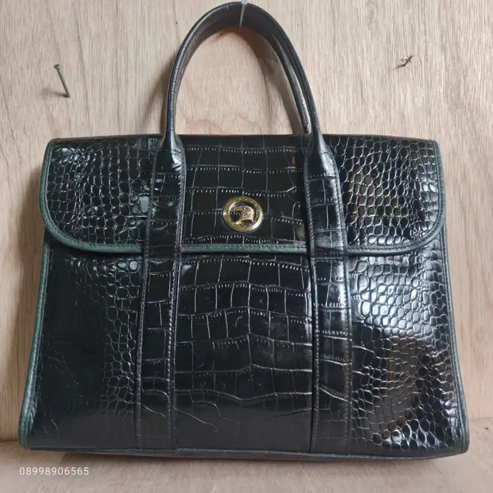 STEFANO RICCI BRIEFCASE CROCODILE LEATHER UNISEX