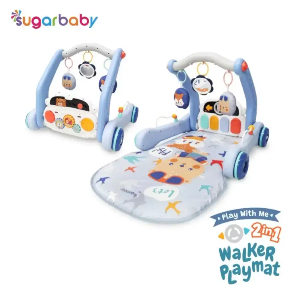 Sugarbaby 2in1 baby walker playmat