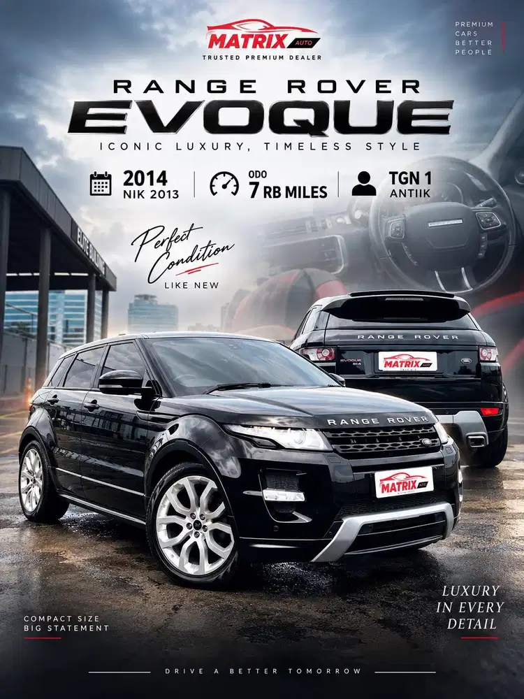 2013[7RB MILES] RANGE ROVER EVOQUE ! LOW KM ANTIK ! EVOQUE