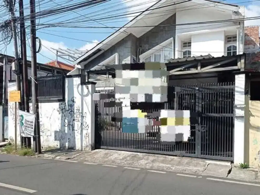Jual Cepat Rumah Strategis di Pinggir Jalan Johar Baru Jakarta Pusat