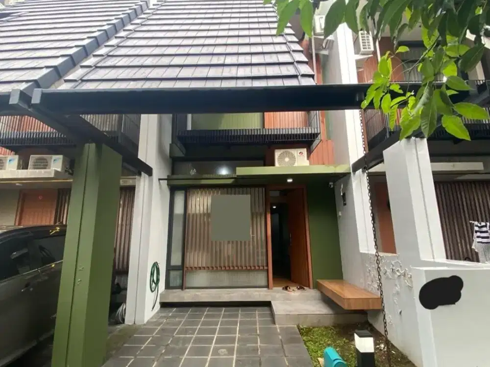 Jual Cepat Rumah 2 Lantai Full Furnish Cluster Fleekhauz BSD Tangerang