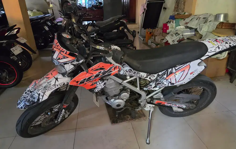 Klx 150cc G hitam modif super moto 2019 gbm