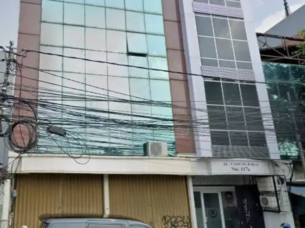 Bangunan Ruko Komersil di Cideng Raya Jakarta Pusat Dekat RS Tarakan