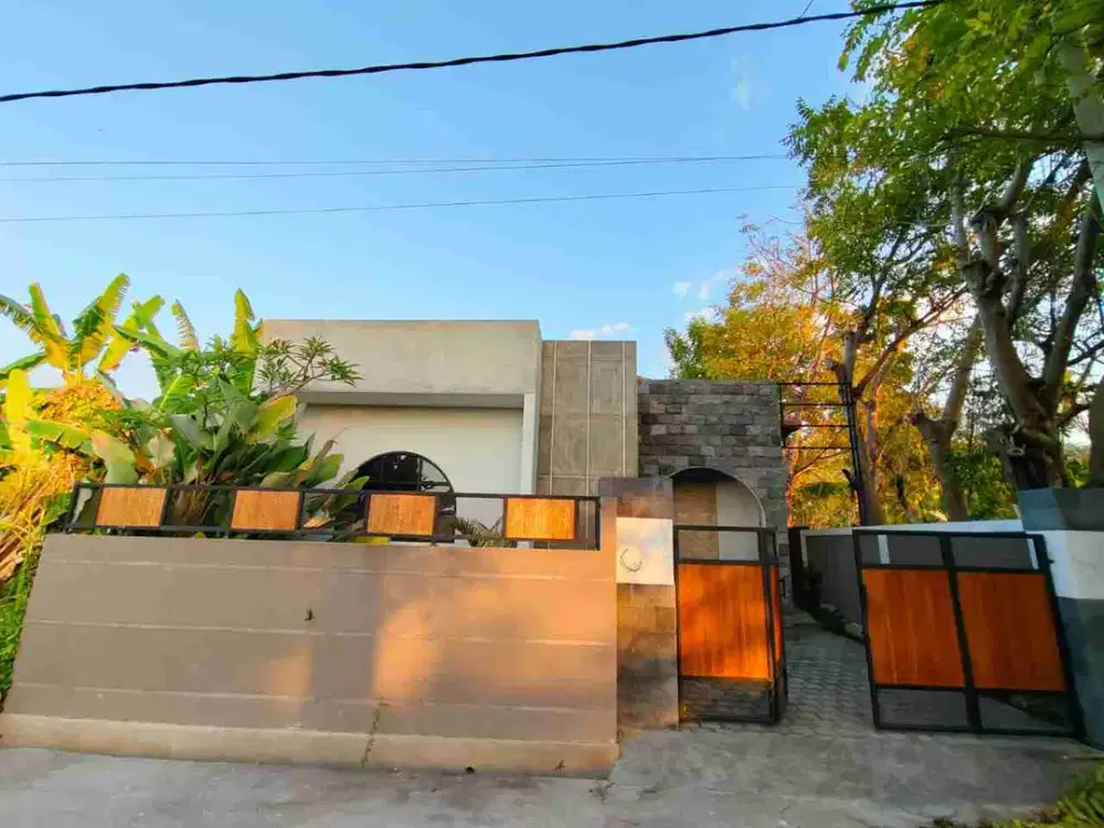DIJUAL VILLA FURNISH VIEW SAWAH DEKAT PANTAI LOVINA JL