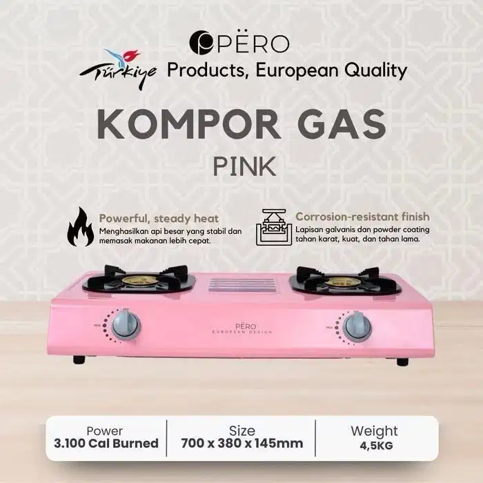 Kompor 2 tungku pero
