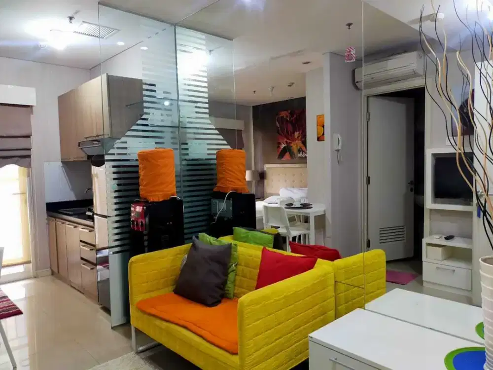Dijual Cepat Unit Apt Madison Park 1 BR FF Siap Huni