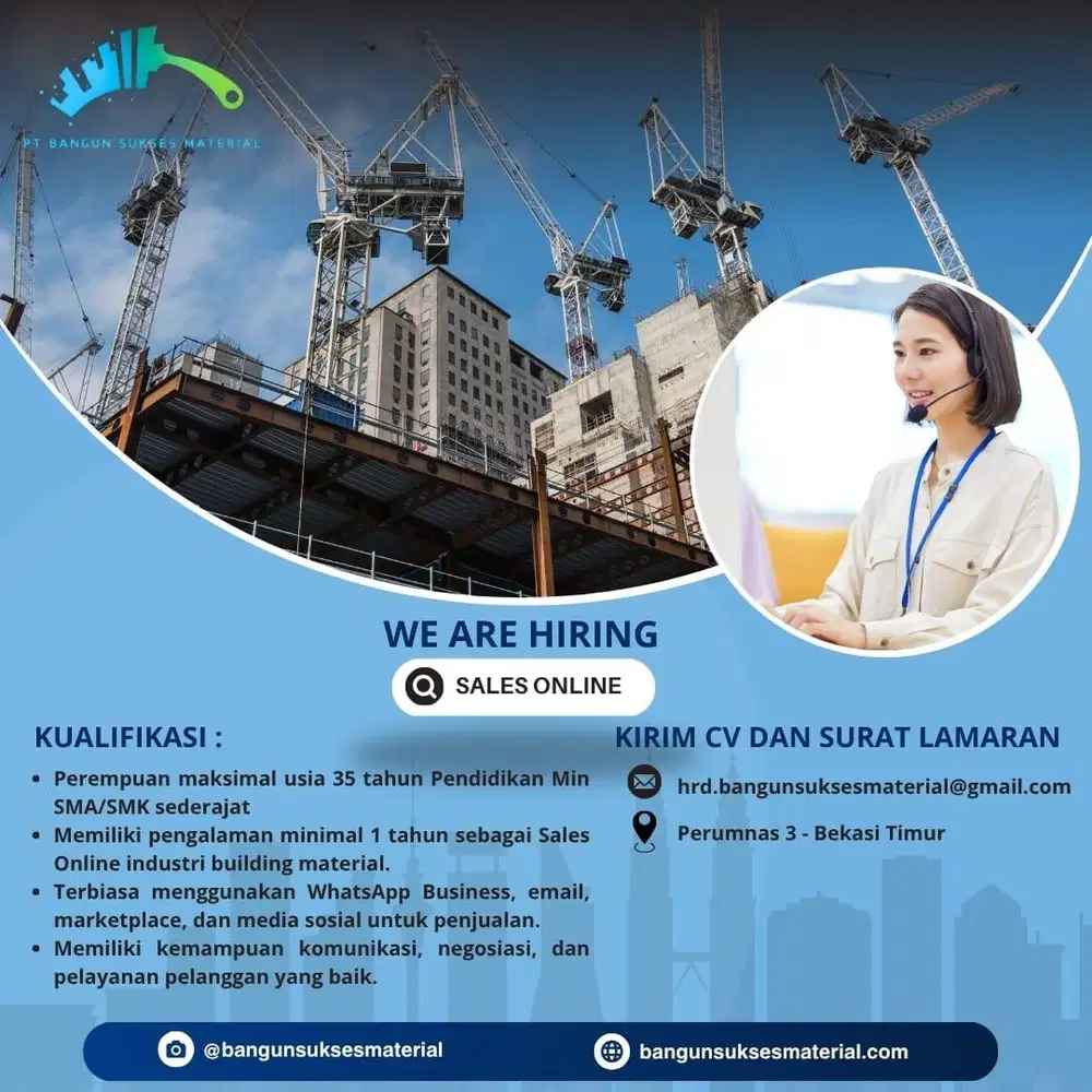 Lowongan Kerja Sales Online