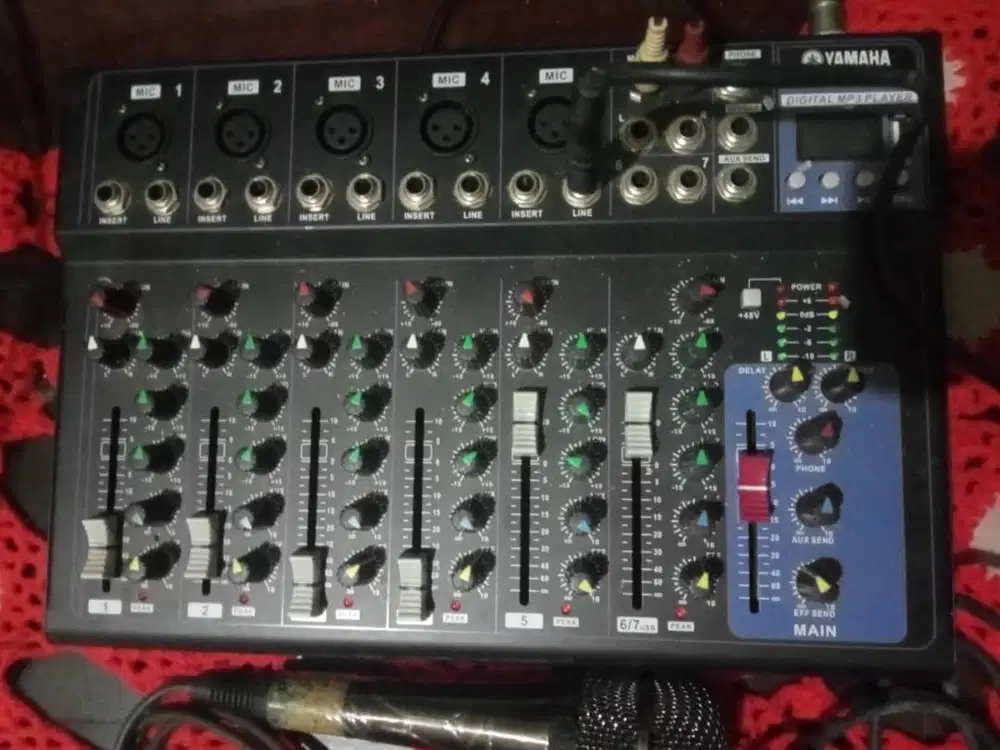 Mixer Audio Prefessional Merk Yamaha Original