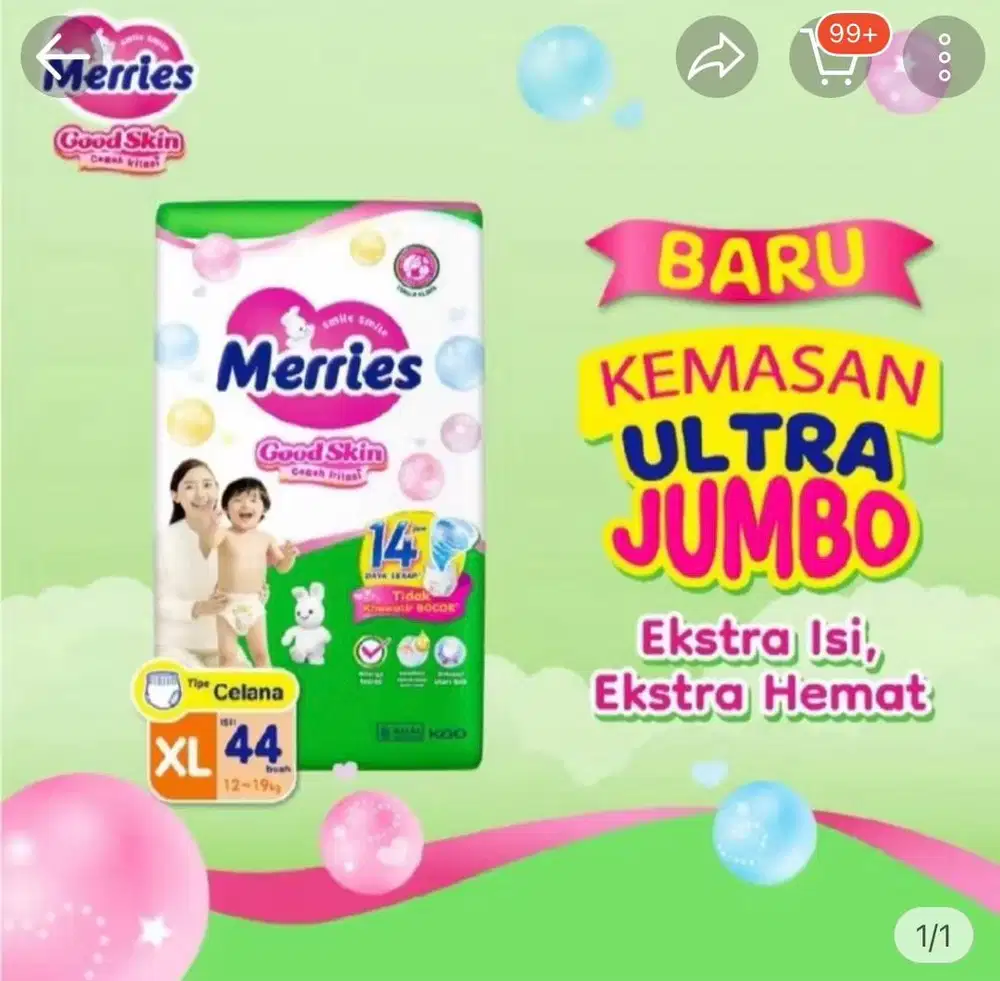 POPOK CELANA MERRIES