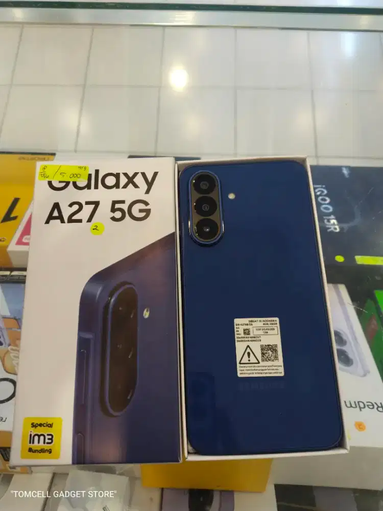 SAMSUNG A27 5G 8/256 PEMAKAIAN SINGKAT GARANSI RESMI
