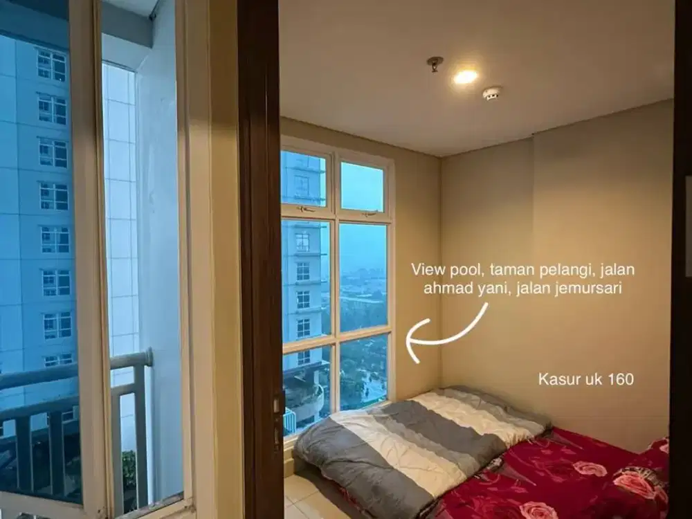 DIJUAL APARTEMEN BESS MANSION LANTAI 17 FULL FURNISHED