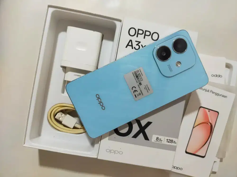 Oppo A3x Ram 4/128 Second Resmi