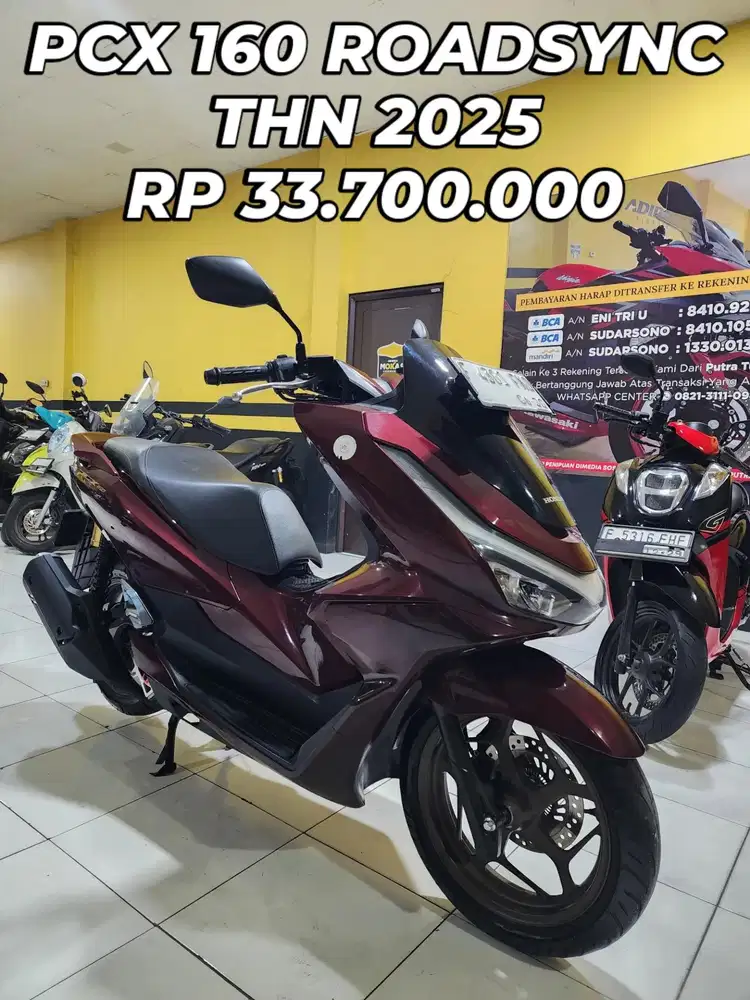 HONDA PCX 160 ROADSYNC THN 2025