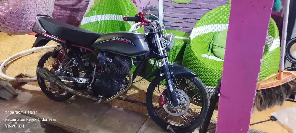 Merek Honda gl max tahun 94 full upgrade