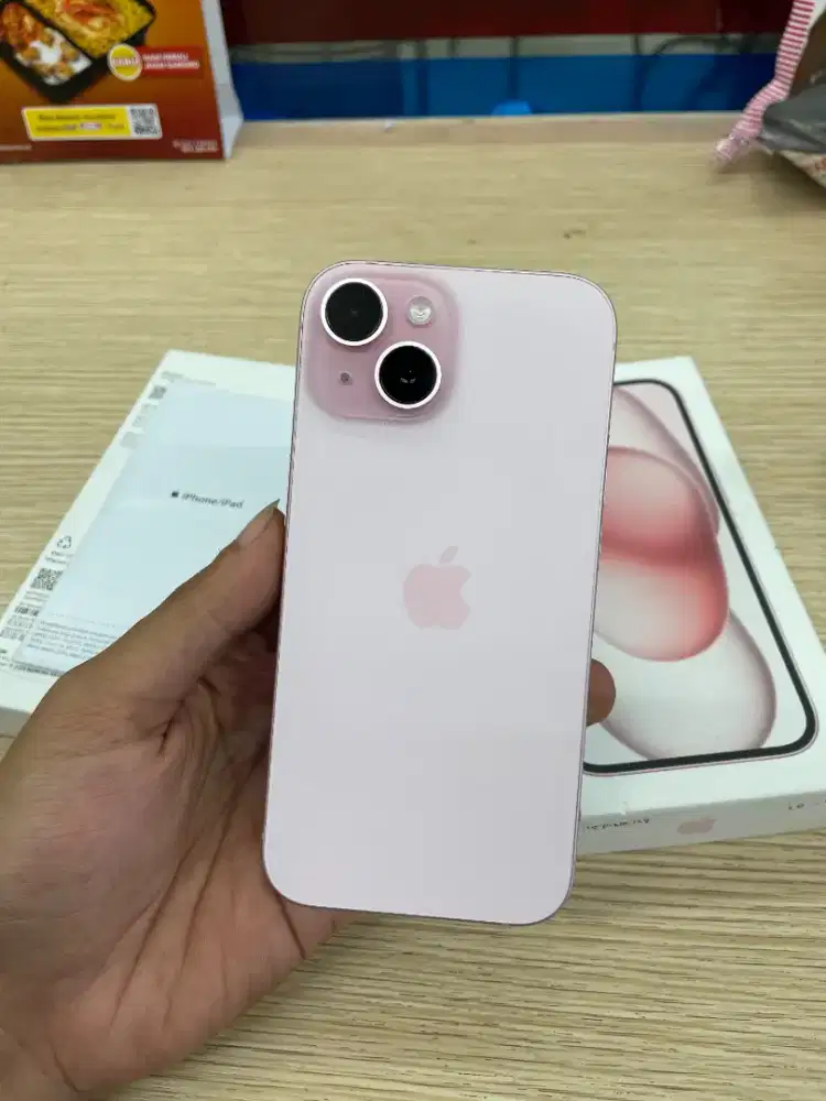 iPhone 15 128Gb iBox Pink Garansi On