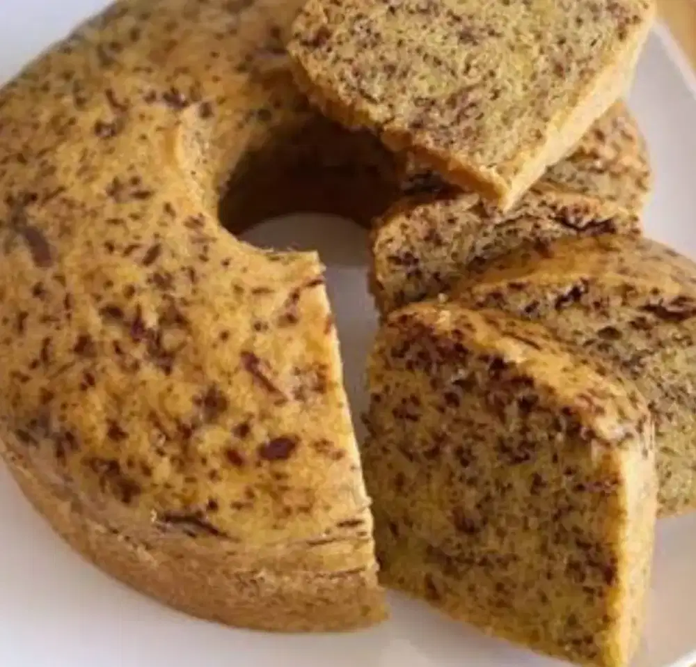 BOLU PISANG LEMBUT (BANANA CAKE HOMADE)