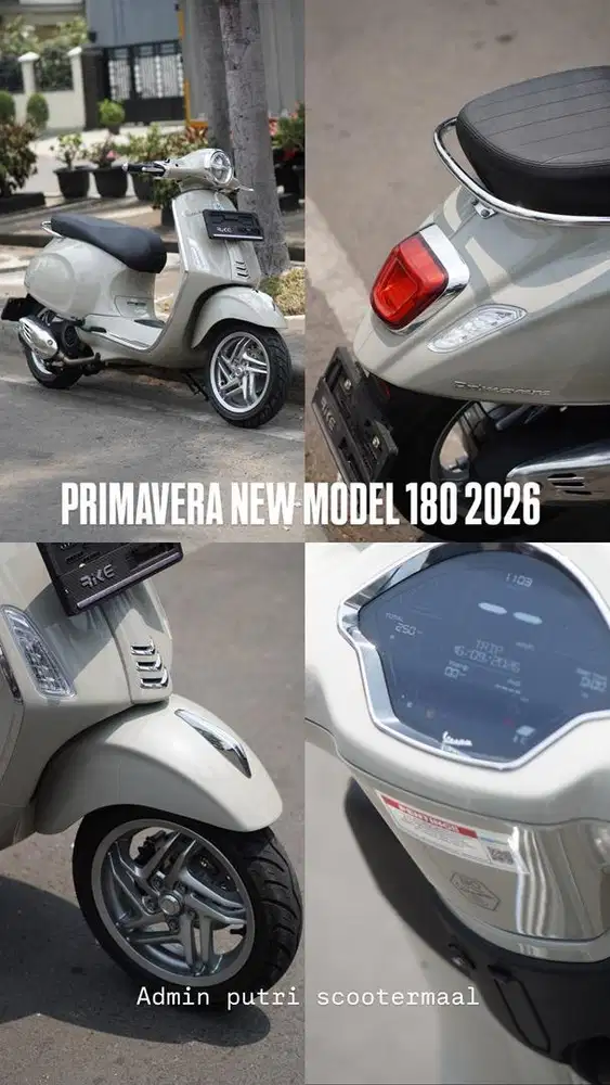 PIAGGIO PRIMAVERA 180 NEW MODEL 2026