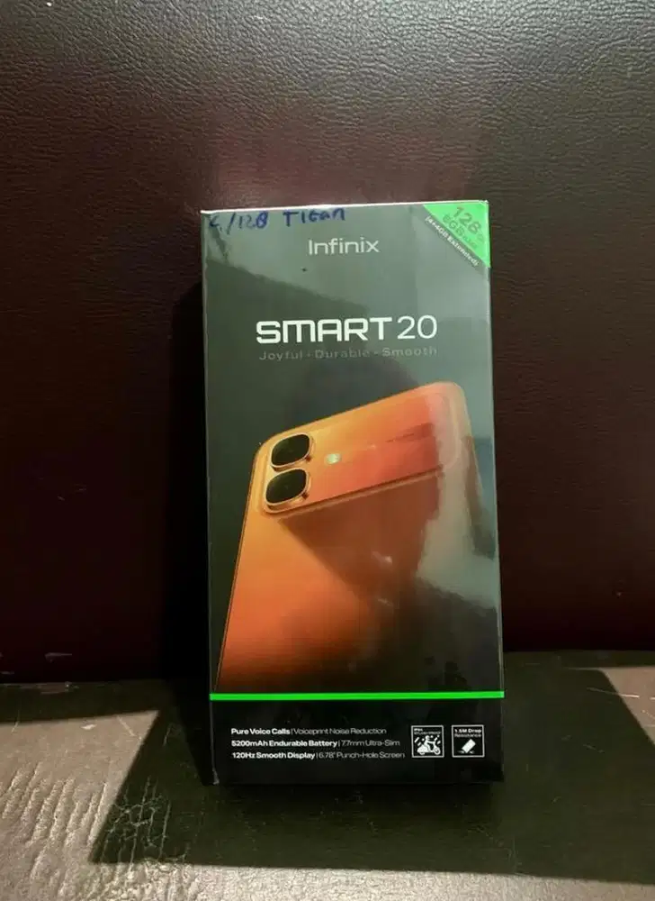 Infinix smart 20 Ram 4/128gb baru
