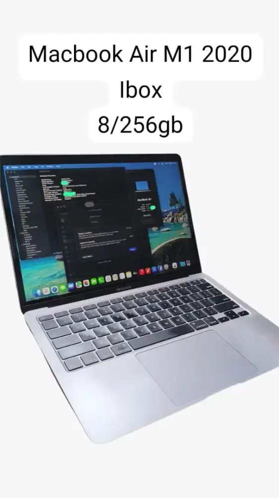 Macbook Air M1 2020 Ibox 8/256gb