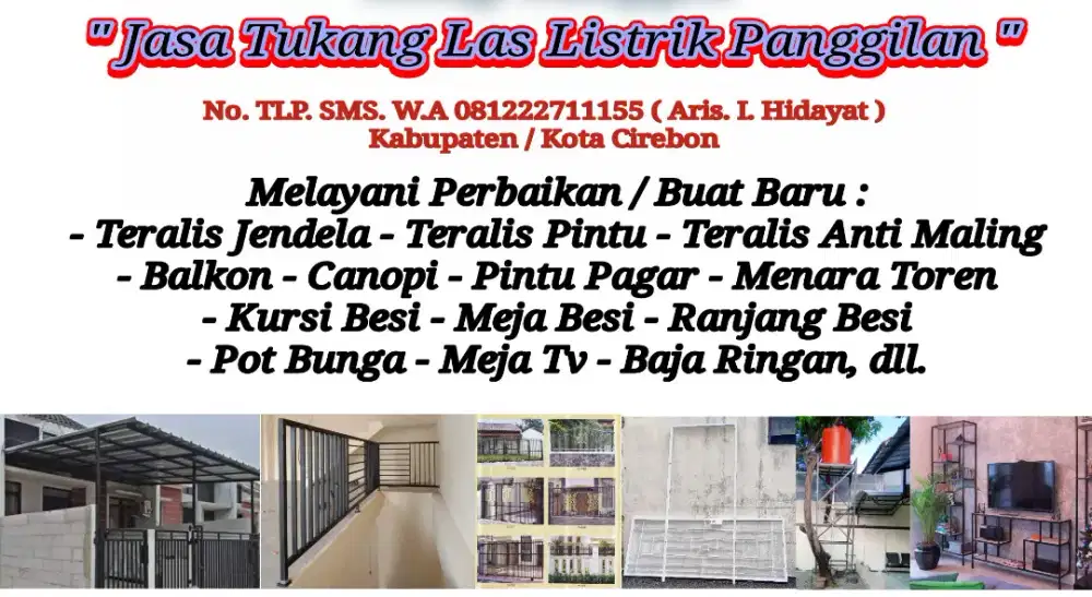 Jasa Tukang Las Panggilan