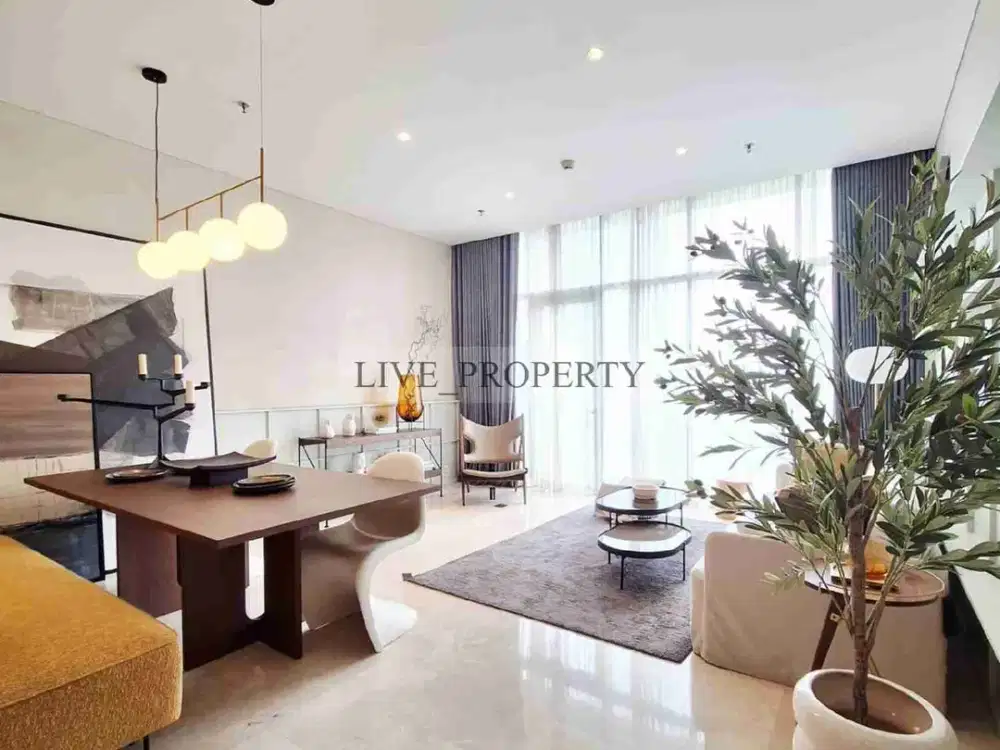 Dijual Apartemen Verde Two 2BR 170sqm, nicely furnished, brand new unit, equipped with a balcony and  ready to move in.