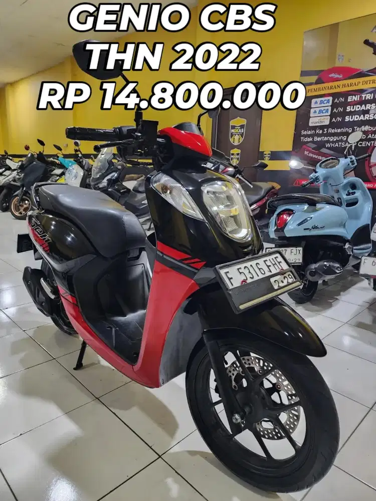 HONDA GENIO CBS THN 2022