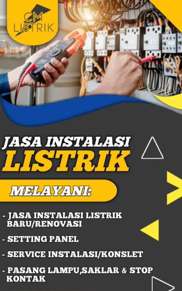 Tukang listrik dan pipa air ledeng