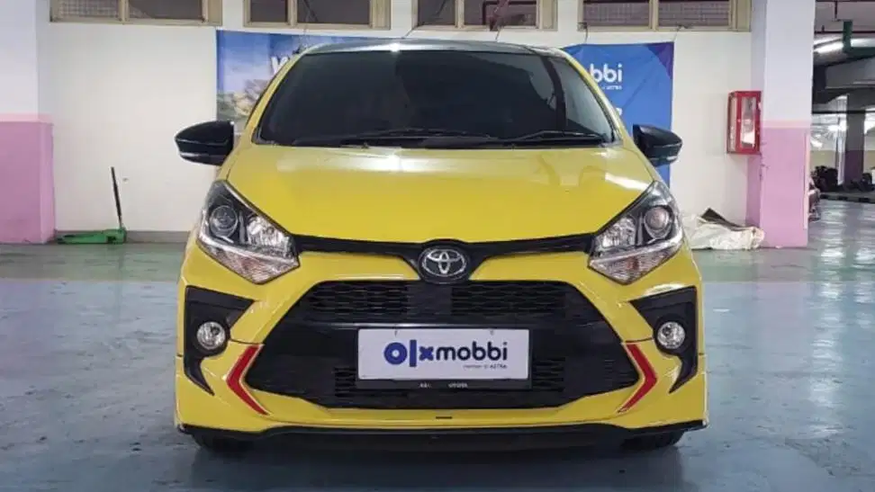 TDP 6, JT Toyota Agya 1.2 G TRD Sportivo Bensin-MT Kuning 2021