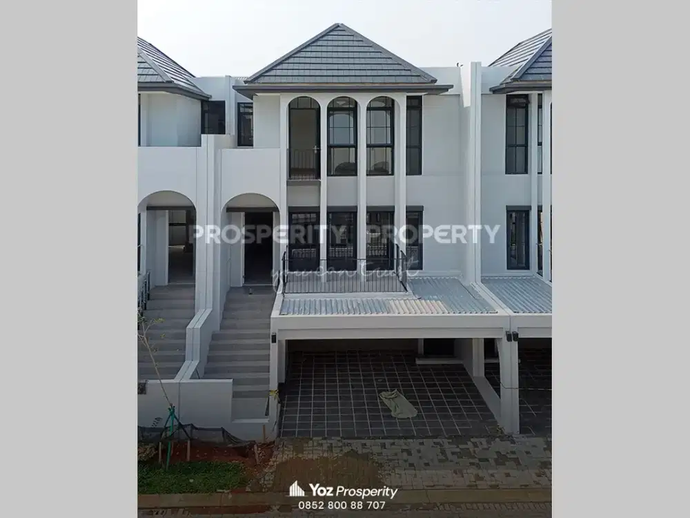 Rumah Modern 3 Lantai di Cluster Aether Kawasan Greenwich Park BSD City Tangerang