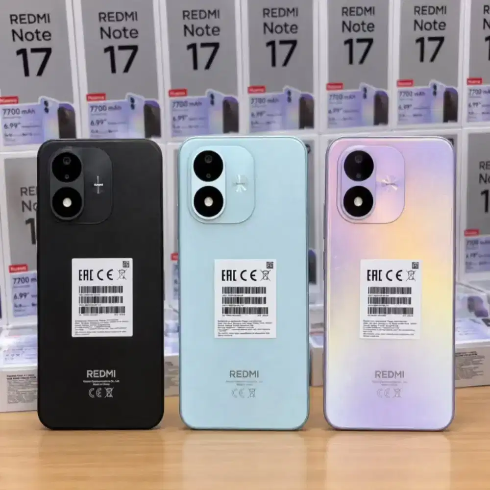 Redmi Note 17 4G Power Titan, Batrei Badak, CASHBACK 300K