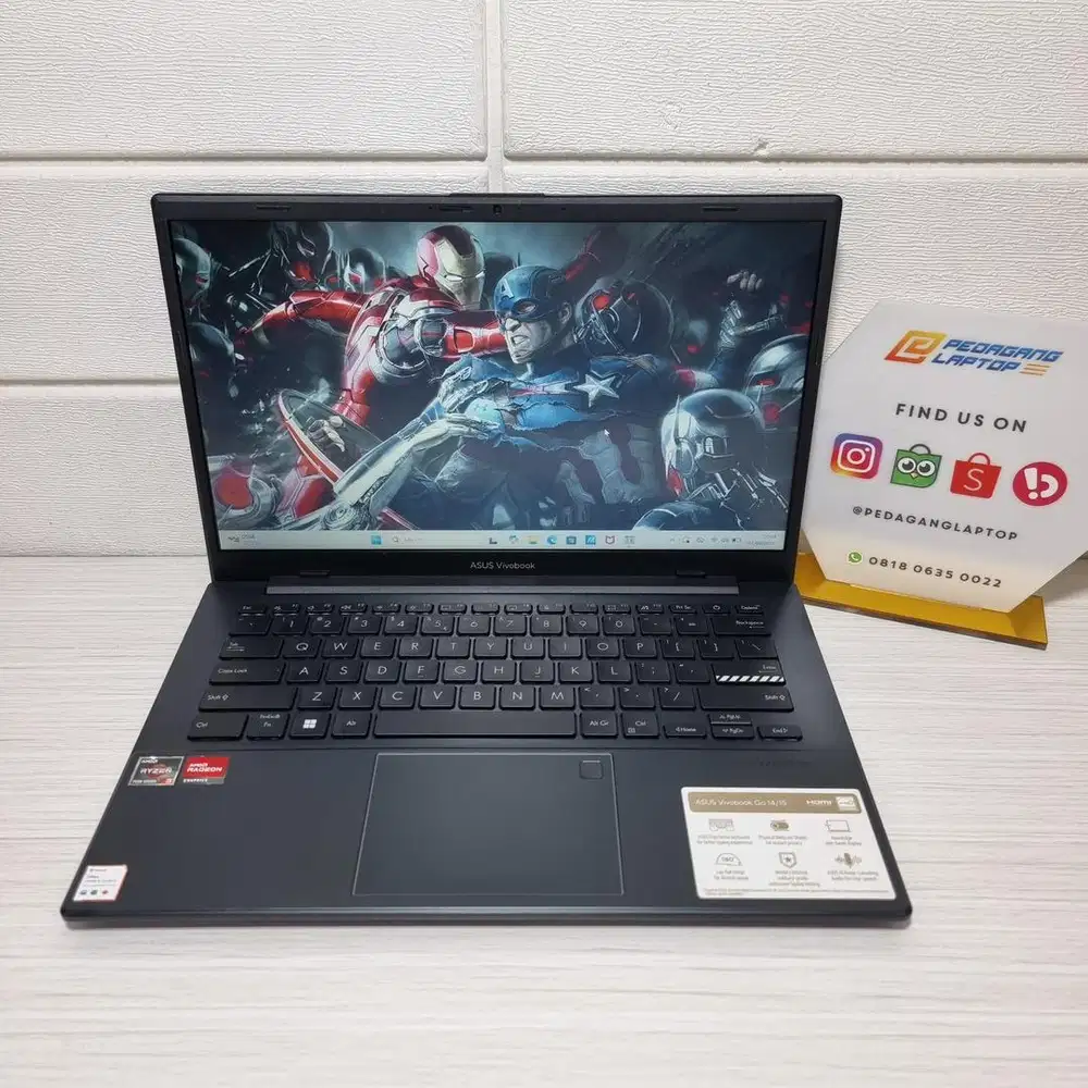 ASUS VIVOBOOK GO 14 E1404FA AMD RYZEN 3-7320U RAM 8GB SSD 512GB FHD