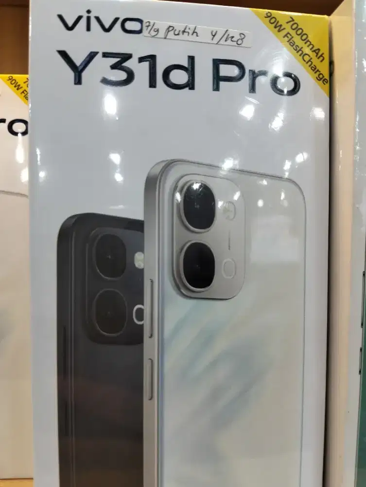 Vivo Y31d pro 8/128 new bisa cash cicil cod dan via expedisi