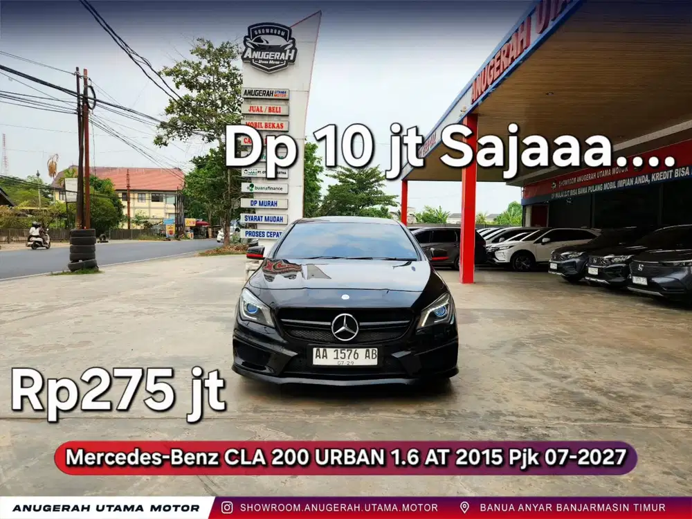 Dp10jt Mercedez Banz CLA 200 Thn 2015 Automatic Pjk07-2027