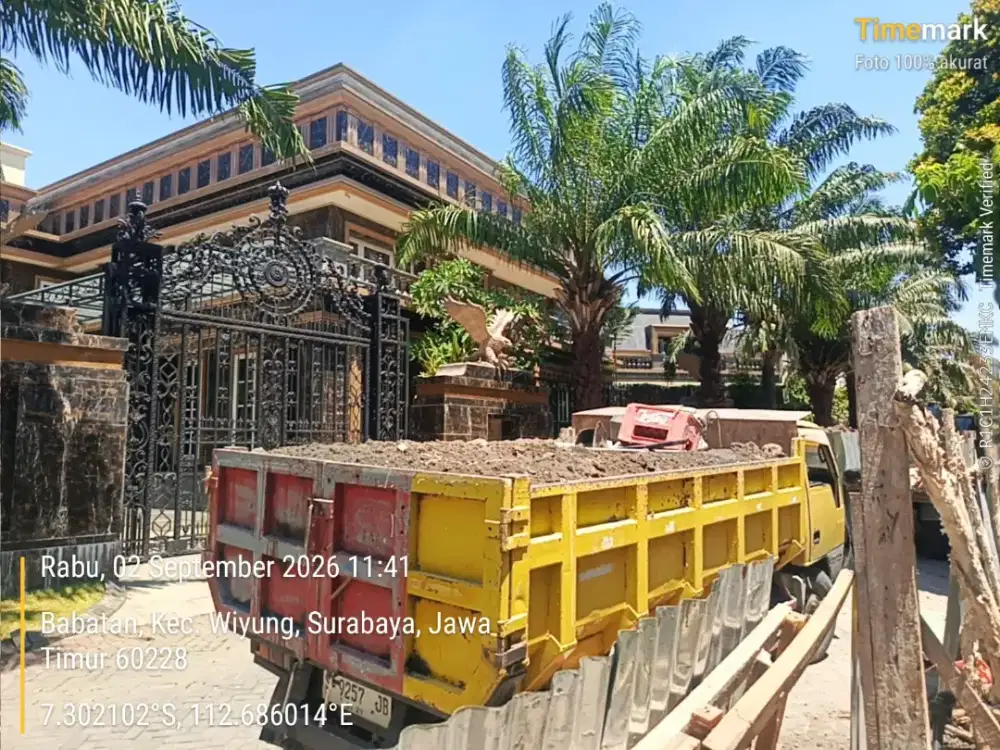 Jasa buang gragal dan sampah proyek