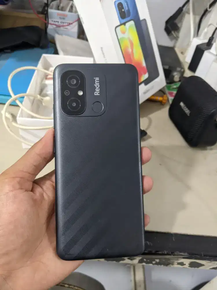 Redmi 12C Ram 4/128GB Lengkap Masih Lcd Bawaan 
Mediatek Helio G85