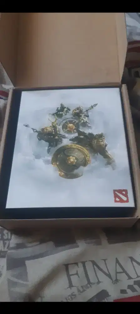 Dijual Aegis Dota 2 Championship 2020 kondisi New BNOB New Gress.