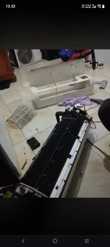 Servis AC kulkas mesin cucai kompa air dll