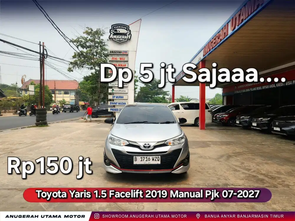 Dp5jt New Yaris Facelift 2019 Manual Pjk07-2027