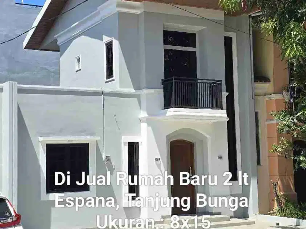 Di Jual Rumah Baru 2 lt, Cluster Espana, Tanjung Bunga