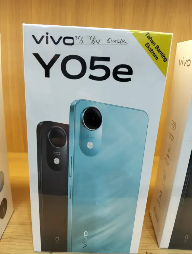 Vivo y05e 8/64 teal/black new bisa cash cicil cod dan via expedisi