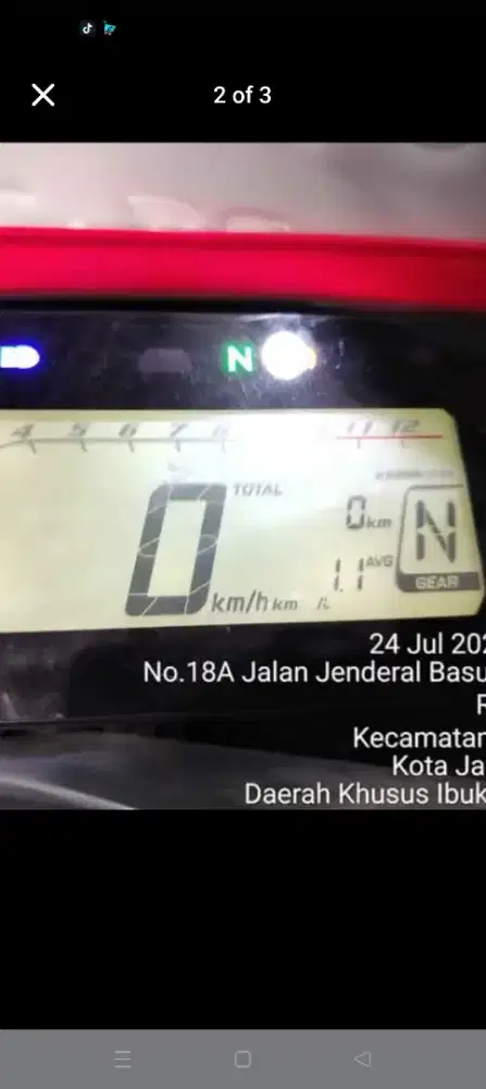 CRF 250 L th 2026 km 50 gak jadi pake
