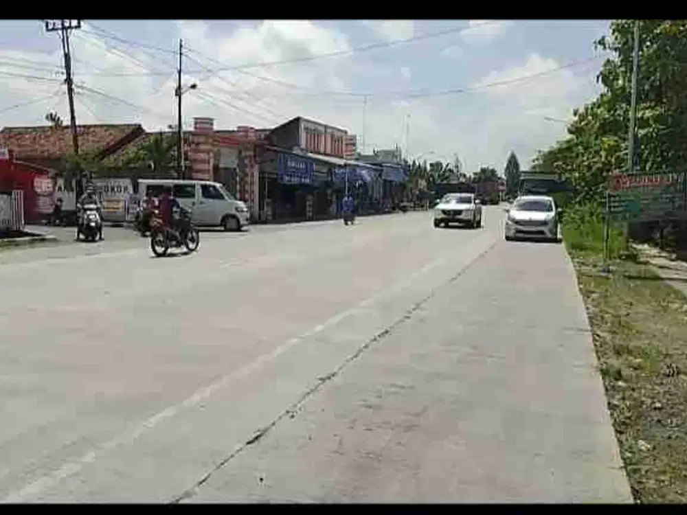 tanah Sumberlawang strategis pinggir jl solo Purwodadi