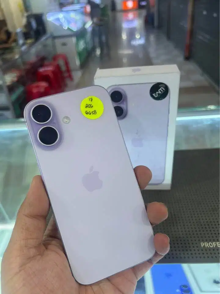 Iphone 17 256 IBOX (Lavender) Mulus JossjissGaransi ON Januari 2027