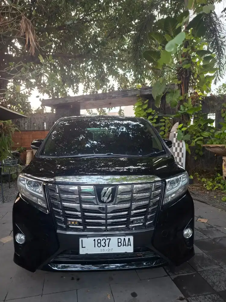 Alphard 2017 type x istimewa sekali
